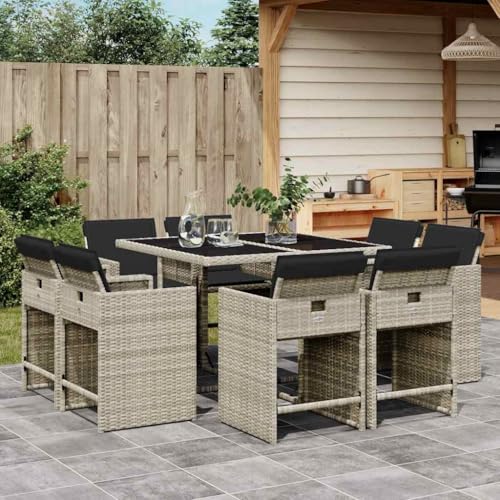 Mobilier d'extérieur résistant aux intempéries ensemble table et chaises de jardin
