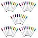 NUOBESTY Colored Ink Markers 45pcs Whiteboard Markers Dry Erase Erasable Pen for Writing Supplies