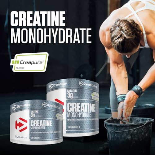 Dymatize Creatine Monohydrate Unflavoured Powder 1x500g - 100% Creapure Creatine - Acide aminé - Créatine – Image 3