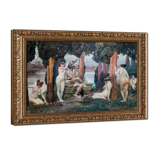 Toile La Folie De Titania Paul Jean Gervais pour habiller un mur vide de salon ou bureau