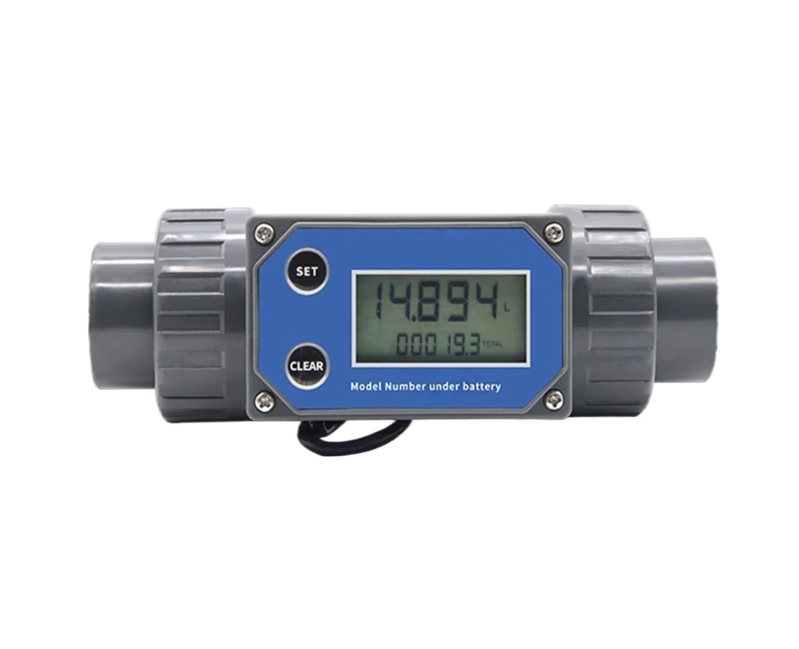 PXQCHAVLN Flow Meter DN15-DN80 Digital Electronic LCD Display Flowmeter(DN50)