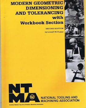 Paperback Modern Geometric Dimensioning and Tolerancing with Workbook Section Book