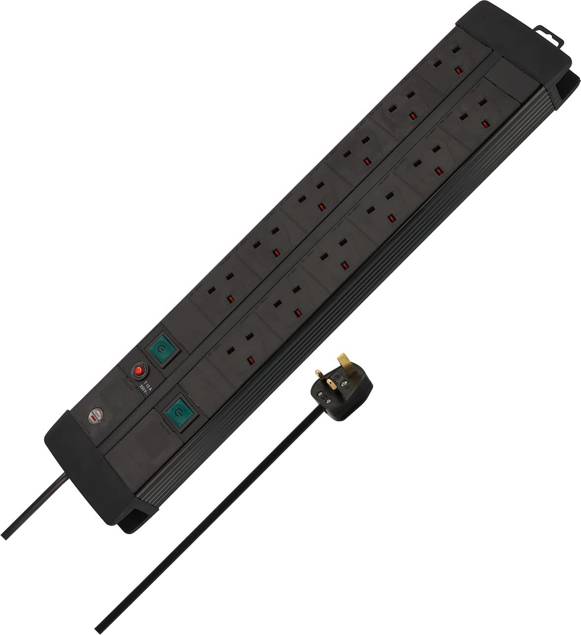 Brennenstuhl Premium-Line Fb 12 Gang Mains Extension, 250V Ac, 13A, 3M
