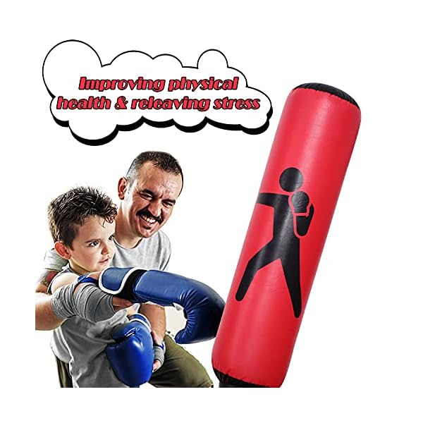 Kids-Inflatable-Freestanding-Punching-Bag-Kickboxing-Punching-Bags-for-Kids-for-Women-Portable-Indoor-Home-Child-and-Adult-Weighted-Boxing-Punching-Bag-for-Practicing-Karate-Taekwondo-MMA Kids Inflatable Freestanding Punching Bag, Kickboxing Punching Bags for Kids & for Women, Portable Indoor Home Child and Adult Weighted Boxing Punching Bag for Practicing Karate, Taekwondo, MMA.