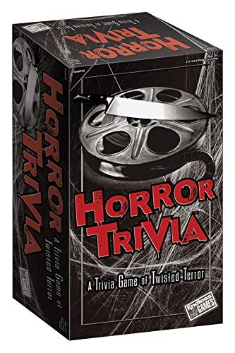 Endless Games Horror Trivia Card Game - Scary Fun Halloween Game for Teens and Adults, Multicolor