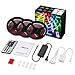 Elfeland LED Strip Lights 39.3FT/12M 5050 RGB Light Strips Color Changing Rope Lights Flexible Tape Light Kit with 44 Keys Remote Controller & 12V 5A Power Supply