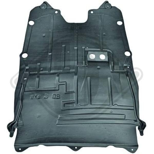 DIEDERICHS Motorabdeckung 8447411 vorne, Kompatibel mit: RENAULT LAGUNA III, LAGUNA III Grandtour