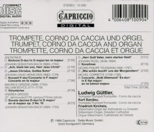 Vista 2 de Ludwig Guttler Trumpet, Corno da Caccia & Organ