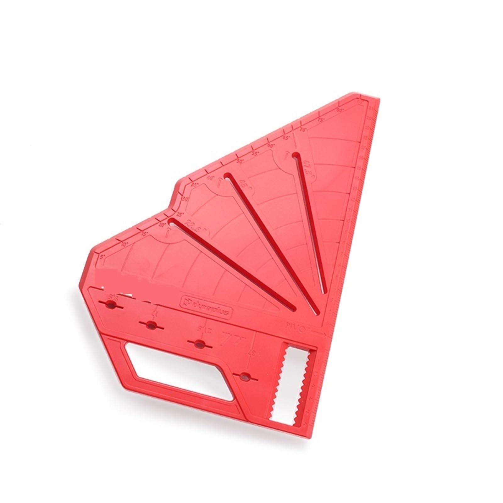 MRKU Angle Protractor,22.5/45/67.5/90 Degree Woodworking Triangle Gauges Metric Measuring Tools Marker