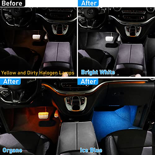 Luces LED Ambiente Para Mercedes Benz C-Class W204 W212 miniatura 4