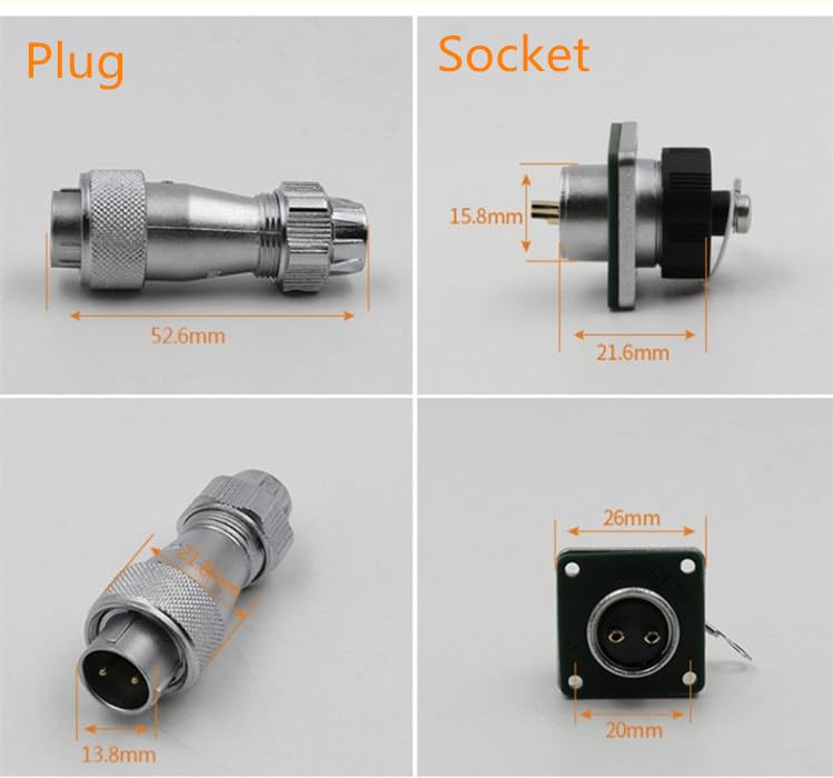 WF16 10pin Male Plug and Female Socket Connector Straight TE+Z Aviation Circular Connector