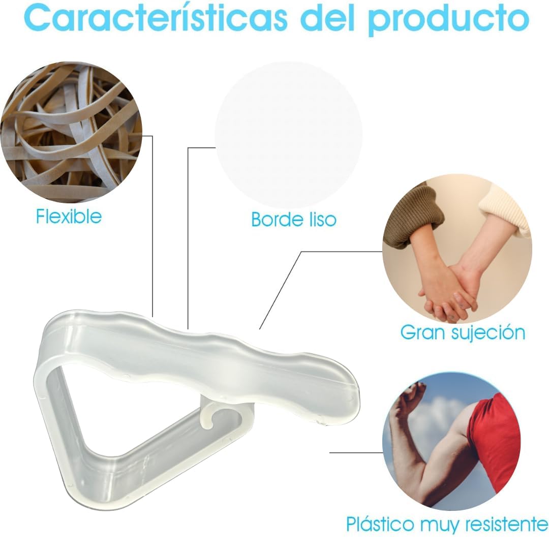 1200 Pinzas Sujeta Manteles para Mesas - Ideal para Exterior (Jardín, Terraza, Restaurante, Camping, Patio) - Clip Plastico para Papel, Hule y Tela