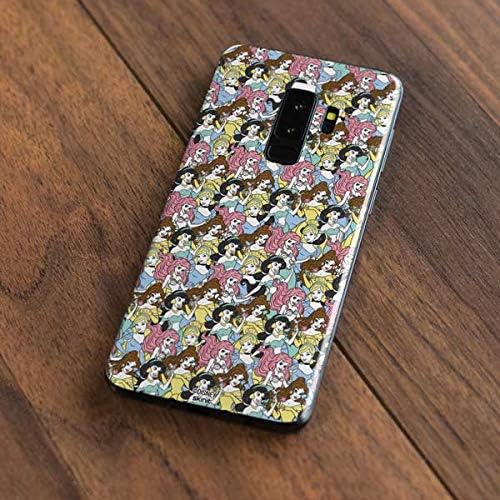 Skinit Decal Phone Skin Compatible with Galaxy S9 Plus - Officially Licensed Disney Princess Disney Princesses Pattern Design