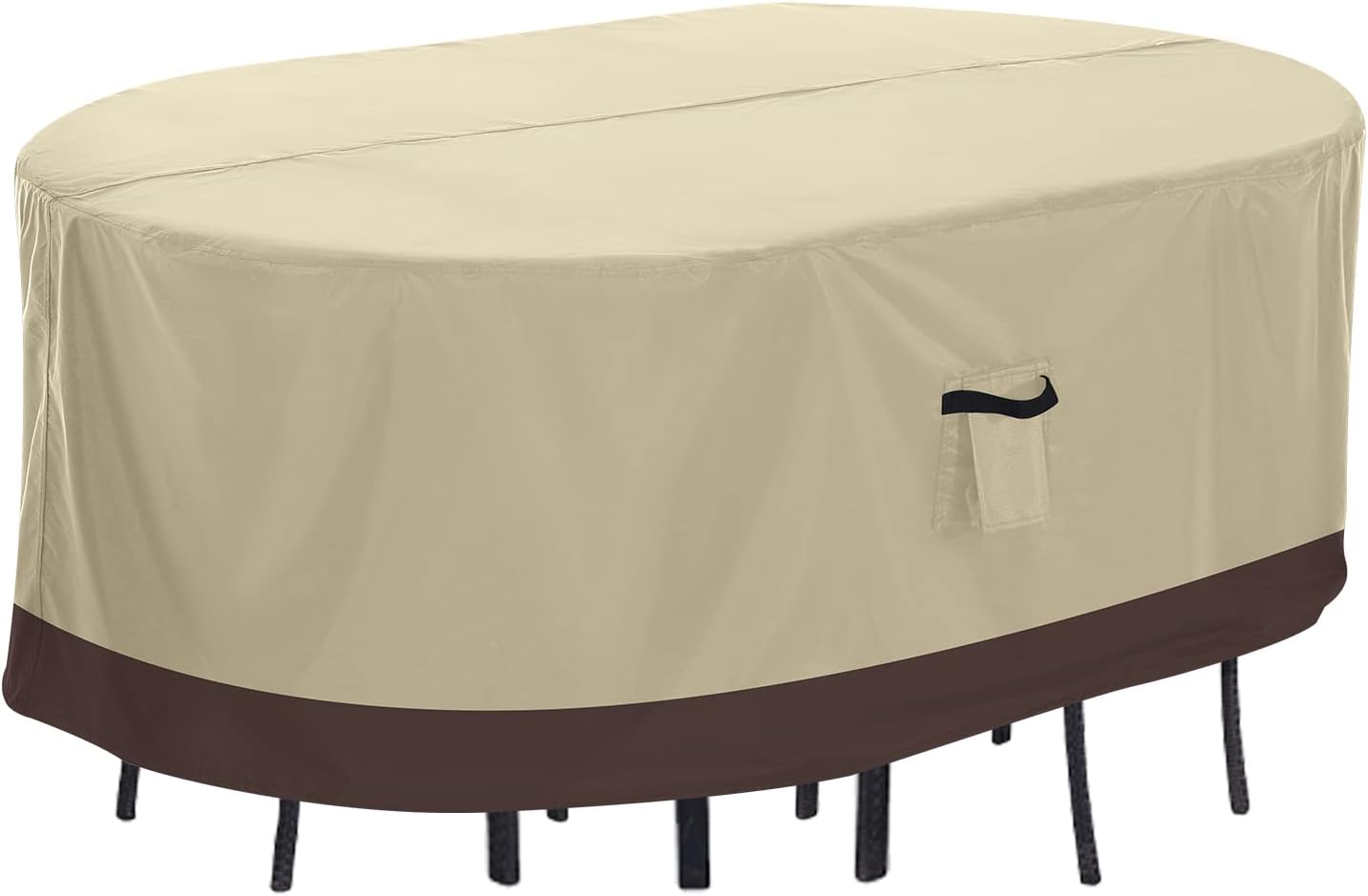 ABCCANOPY Table Cover Oval Table Cover for Heavy Furniture
