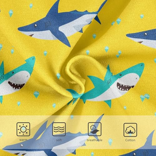 Shark Yellow Toddler Girls's Underwear 2T 23031873