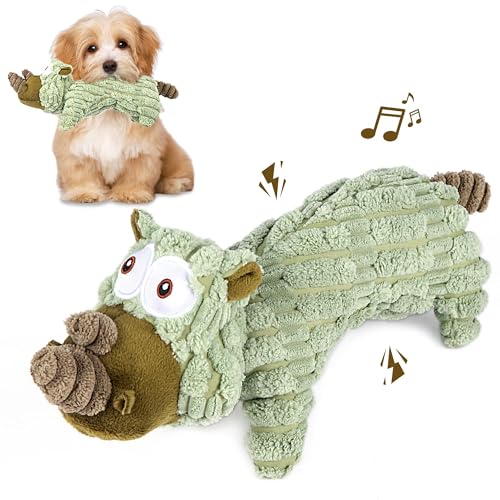 Juguete de peluche para perros grandes interactivo y con sonido miniatura 2