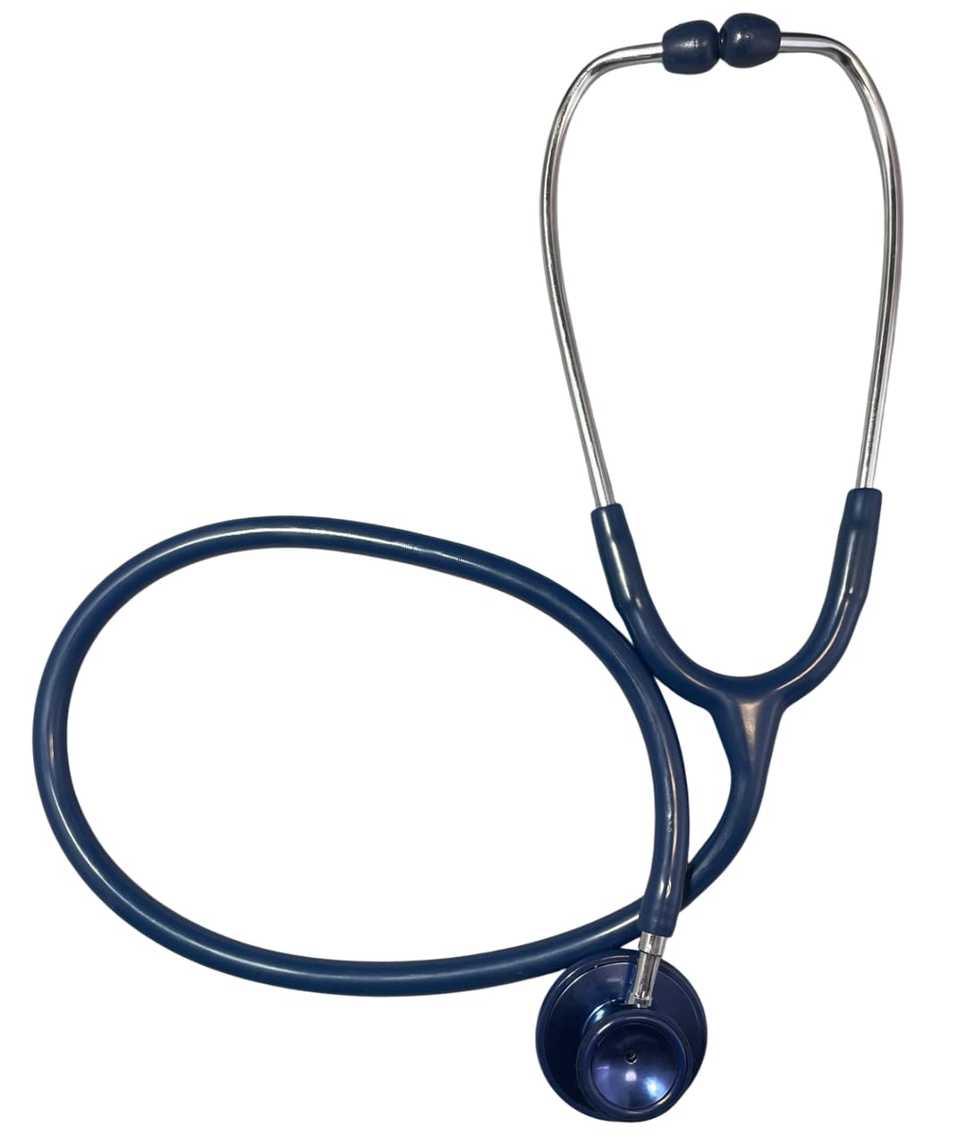 Colorful Dual Head Stethoscope by Lane Instrument, Multiple Colors Available (Navy Blue)
