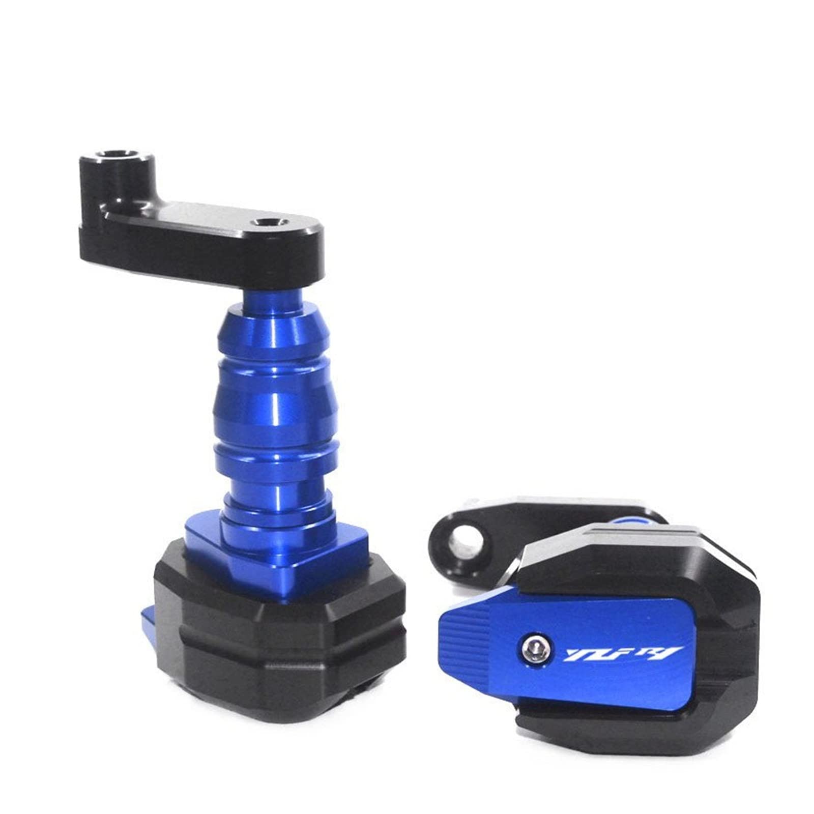APLUZ Für Yamaha Für YZF R1 2004-2008 Rahmen Slider Crash Pads Motorschutzfolie Motorrad Zubehör Für YZFR1 Für YZF-R1 2005 2006 2007 Sturzpad (Farbe : Rot)