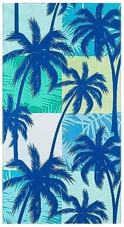 Mainstays - Toalla de playa grande, 34 x 64 pulgadas, palmera