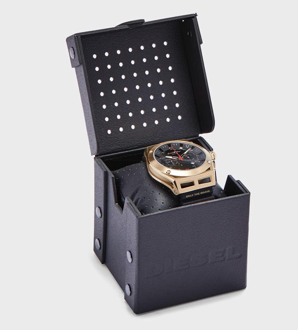 Diesel Orologio da uomo con cronografo Timeframe Orologio in acciaio inossidabile con cassa da 48 mm Diesel Orologio da uomo con cronografo Timeframe Orologio in acciaio inossidabile con cassa da 48 mm