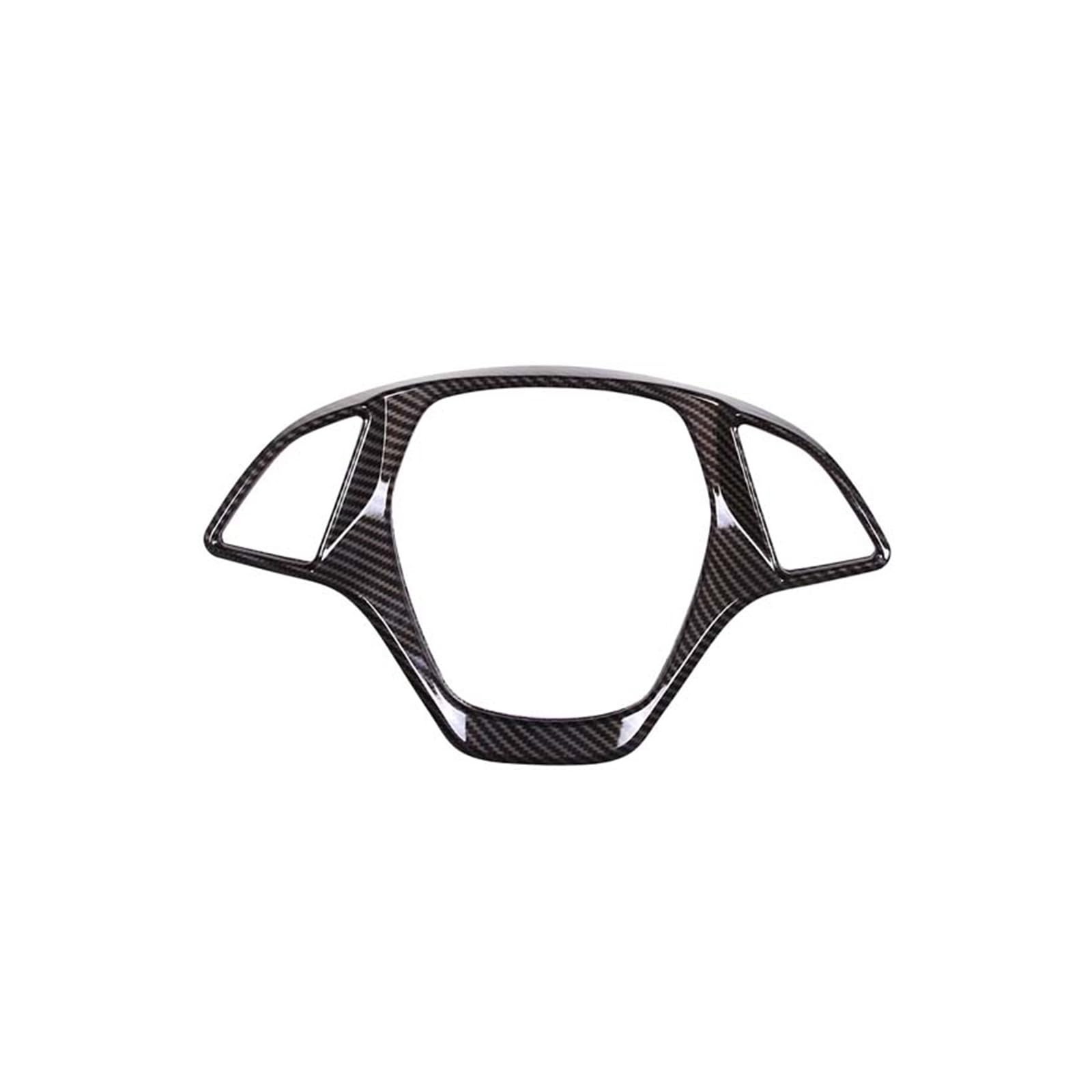 for Chevrolet for Corvette C7 2014-2019 Car Steering Wheel Panel Decoration Cover Trim Moulding Sticker Car Interior Mouldings(Carbon Fiber)