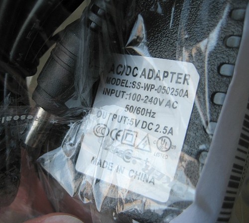 Another fake, generic power supply