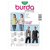 Burda 7810 Weste Gr. 32-44 Burda Schnittmuster 7810 Weste f?r Sie & Ihn Gr. D 32-44, H 44-54