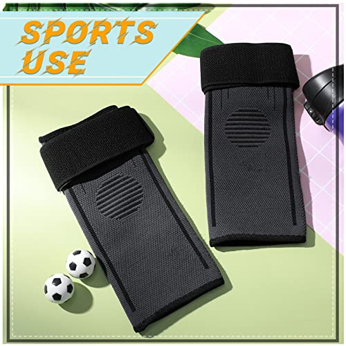 Image of Tarpop 1 Pair Ankle Brace for Kids Compression Ankle Sleeves Adjustable Foot Support Brace Elastic Guard for Children Boys Girls Sports Running Jogging Dance Fitness Gymnastics(Black,X-Small)