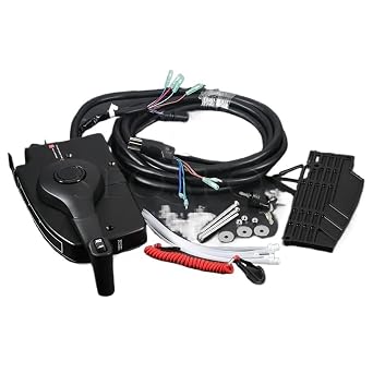 for Control Box 8 Pins 15FT Wire Harness 881170A15 for Mercury 2 Stroke Control-4000 Side Mount Power Trim
