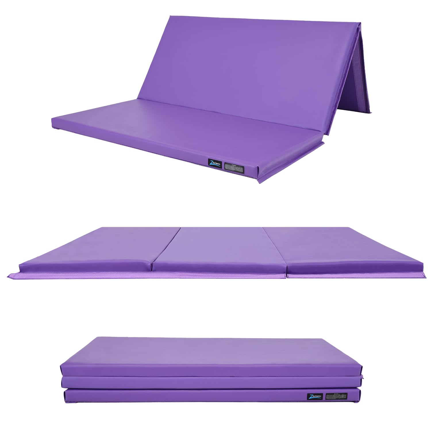 Z Athletic Folding Mat for Gymnastics 4 Ft x 6 Ft