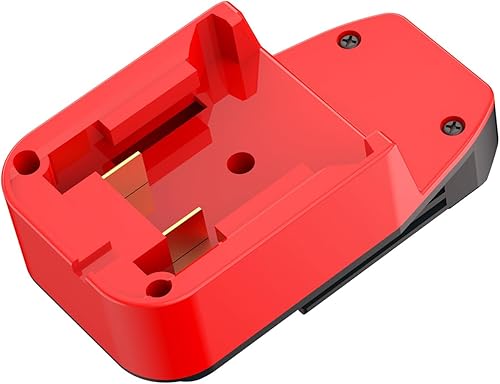 Miniatura 7 de Adaptador para baterías de litio Milwaukee M18 Slider, se adapta a cable Porter de 20 V MAX (no 18 v), herramientas inalámbricas, solo adaptador