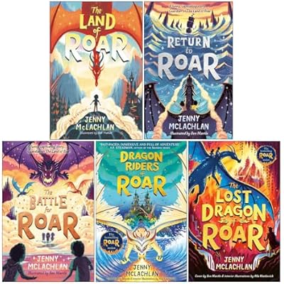 The Land of Roar Series 1-5 Books Collection Set by Jenny McLachlan