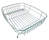 Delfinware - Escurreplatos (Acero Inoxidable, tamaño Grande)