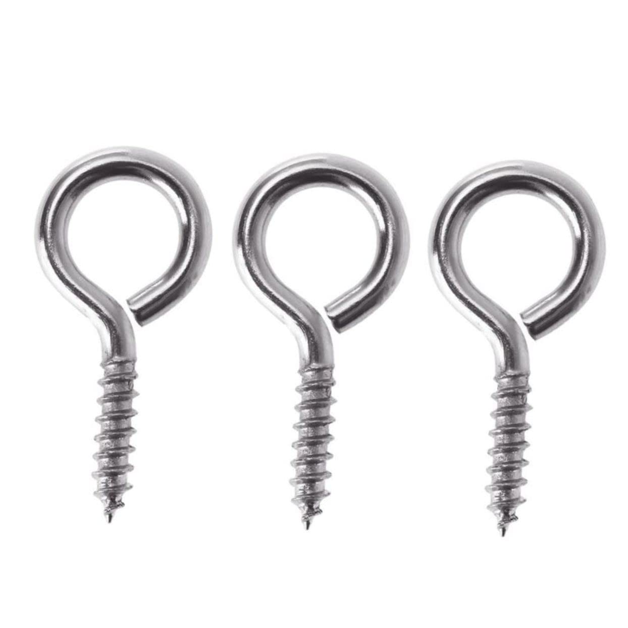 Outanaya Screw Eye Pegs 25pcs Set Screw Eye Bail Pin Craftsmanship for Long-Lasting Use