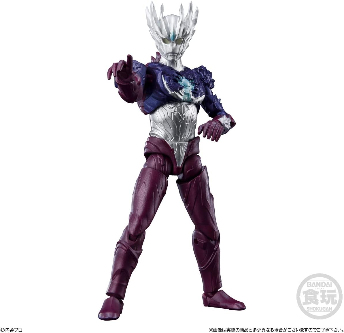 Bandai Shokugan Cho-Do α Ultraman 3 (Pack of 10) Super Move Alpha Ultraman 3 (10 Pieces) Candy Toy, Chewing Gum (Ultraman Series)