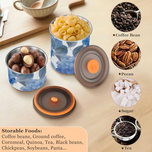 Contenedor para almacenamiento de café OTVEE acero inoxidable 900ml miniatura 6