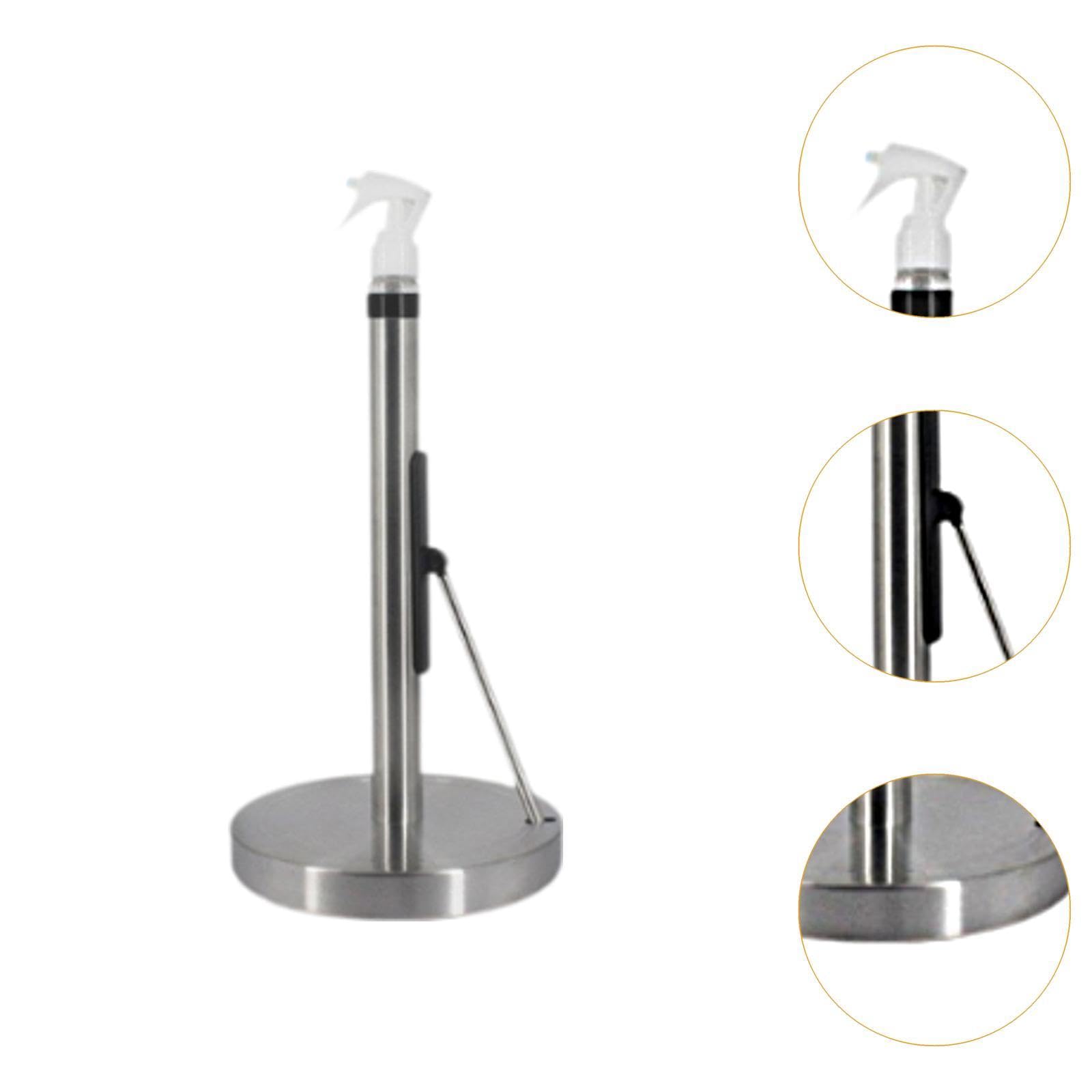 Soporte para Rollo de Cocina, Soporte para Toallas de Papel, Soporte para Rollo de Cocina Inoxidable para Encimera, Ideal para Viajes, Silver Base Eva, Individual