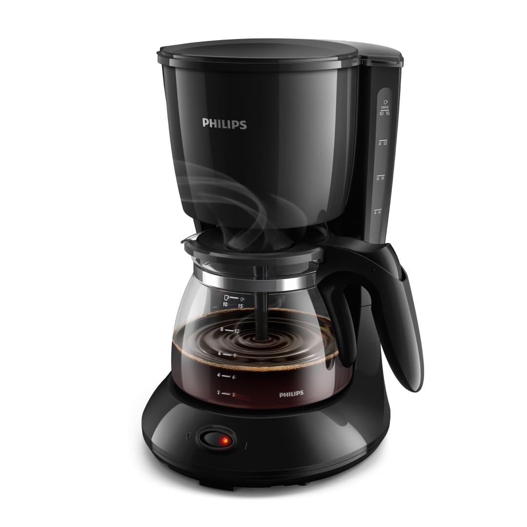 Philips HD7461/​20 Cafetière Daily Noir 1000 W Aroma Swirl