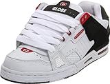  Globe Men\'s Sabre Athletic,White/Grey/True Red,11 D(M) US