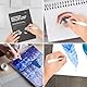 SMOOTHERPRO Weißer Gelstift | 3 Stück Weißer Stift | 0,6mm Spitze | Weiß Highlight Skizzieren Stifte | für zum Zeichnen, Weiß Gelschreiber für Gästebücher und Malen auf schwarzem Papier(S060-3)
