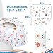 Potty Shields Toilet Seat Covers Disposable (20 Pack, Sports) - XL Waterproof Toilet Cover for Toddlers, Kids & Adults - Portable & Individually Wrapped for Travel, Potty Training & Public Restrooms