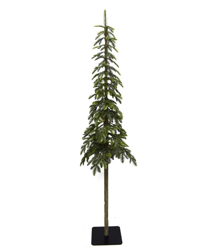 Kaemingk Alpine - 8ft Artificial Slim Christmas Tree