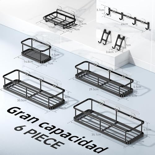 Lista de Estantes para ducha comprados en linea. 5 Imagen adicional