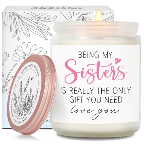Consejos para Comprar Funny Perfume para comprar online. 36 Funny Sister - Velas perfumadas para mujeres, con velas aromáticas, regalo de cumpleaños para mujeres adultas, hermanas, mejor amigas, 16