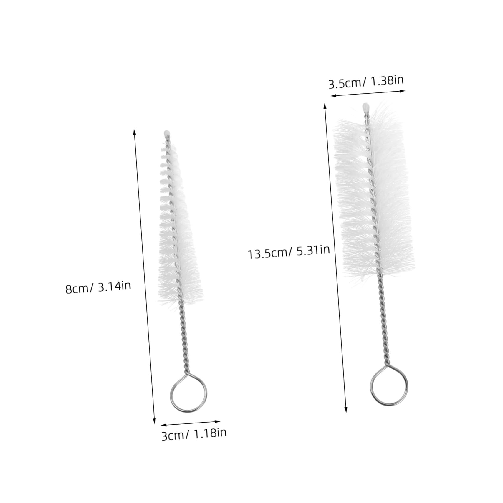 Abaodam 1Set Trombone Care Kit Mouthpiece Brush Valve Brush Tube Cleaning Brush for Trumpet Flute Other Instruments Essential Cleaning Tools for Musicians