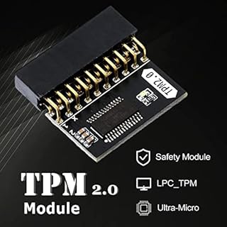 TPM 2.0 Encryption Security Module, 20Pin TPM Module for win11 for Gigabyte for 2x10P Standalone Crypto Processor Security Module