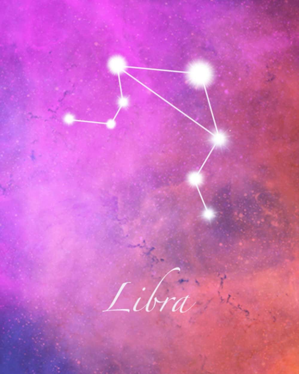 Libra Notebook 8: Zodiac Star Sign Libra Notebook