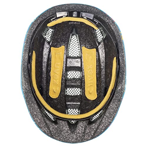uvex Kid 2 cc - Lightweight Kids Bike Helmet for Children - Individual Fit - Upgradeable with an LED Light - Let's Ride - 46-52 cm - Image 4