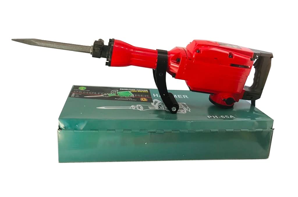 UMG(ultimate machinery & goods)® 1400 W Electric Demolition Hammer 16 kilograms, 65MM Heavy Duty Concrete Breaker 1450 BPM - Jack Hammer Demolition Drill with bits (B08YZ3BS59) Amazon Price History, Amazon Price Tracker