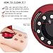 2 in 1 Electric Gua Sha Scrapping Massager and Cupping Therapy Tool, Handheld Physical Therapy Gua Sha Massage Device with Heat and Negative Pressure